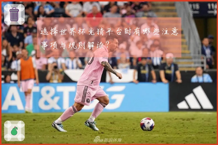 选择世界杯竞猜平台时有哪些注意事项与规则解读？