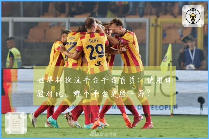 世界杯投注平台平台首页：使用体验对比，哪个平台更胜一筹？